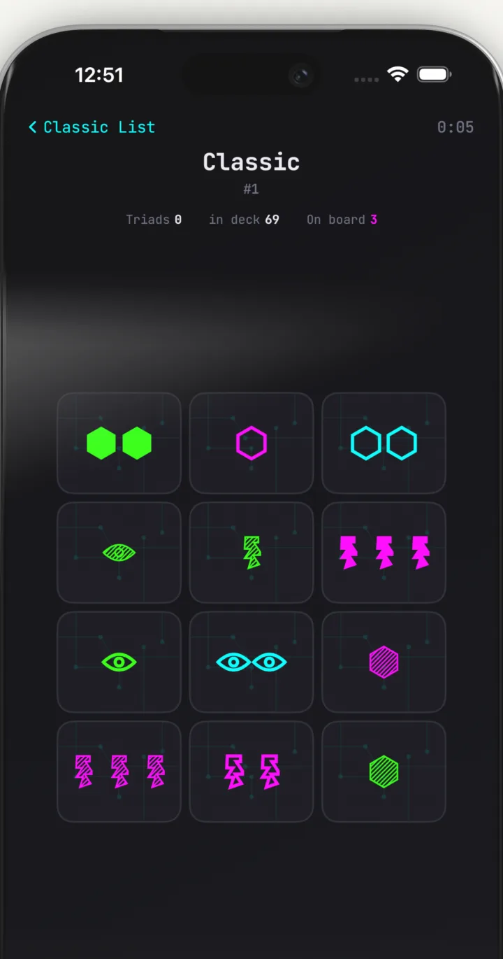 Classic mode in Neon